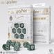 Набір кубиків Harry Potter. Slytherin Modern Dice Set - Green (7) dice003 фото 1