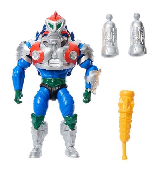 Колекційна фігурка Mattel MOTU x TMNT: Turtles of Grayskull Action Figure Mekaneck 14 cm AF4483 фото