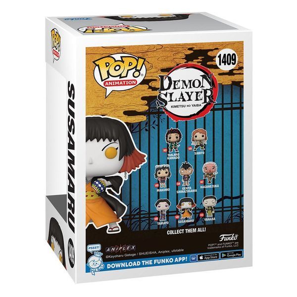 Колекційна фігурка Funko Demon Slayer: Kimetsu no Yaiba POP! Animation Vinyl Figures Susamaru 9 cm mf154 фото