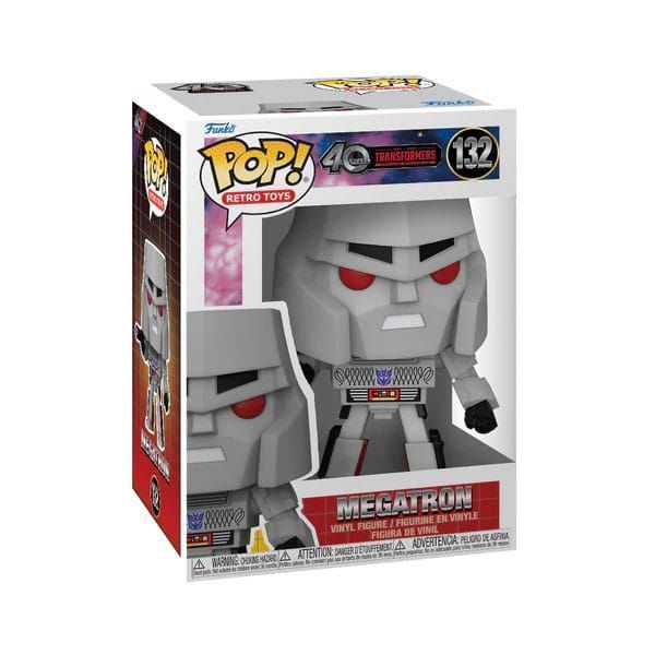 Колекційна фігурка Funko Transformers Retro Series POP! TV Vinyl Figure Megatron 9 cm AF368 фото