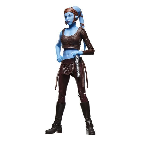 Коллекционная фигурка Hasbro Star Wars Episode III Black Series Action Figure 20th Anniversary Aayla Secura 15 cm AF3019 фото