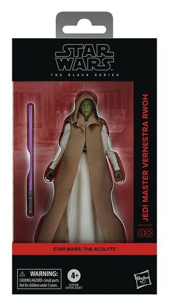 Коллекционная фигурка Hasbro Star Wars: Acolyte Black Series Action Figure Jedi Master Vernestra Rwoh 15 cm AF2019 фото
