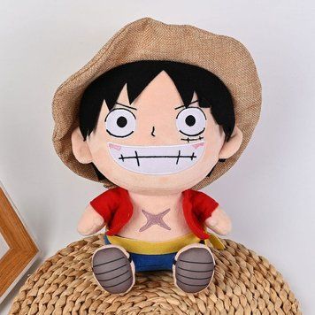 Фігурка плюшева Sakami Merchandise One Piece Plush Figure Monkey D. Luffy Gear 5 New World Ver. 20 cm pf004 фото