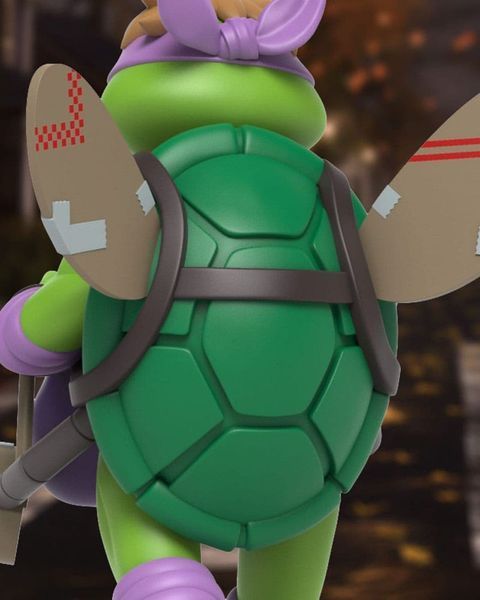 Коллекционная фигурка Mighty Jaxx Teenage Mutant Ninja Turtles Figure Remixx Donatello Cowa-BOO-nga! Edition 15 cm AF7740 фото