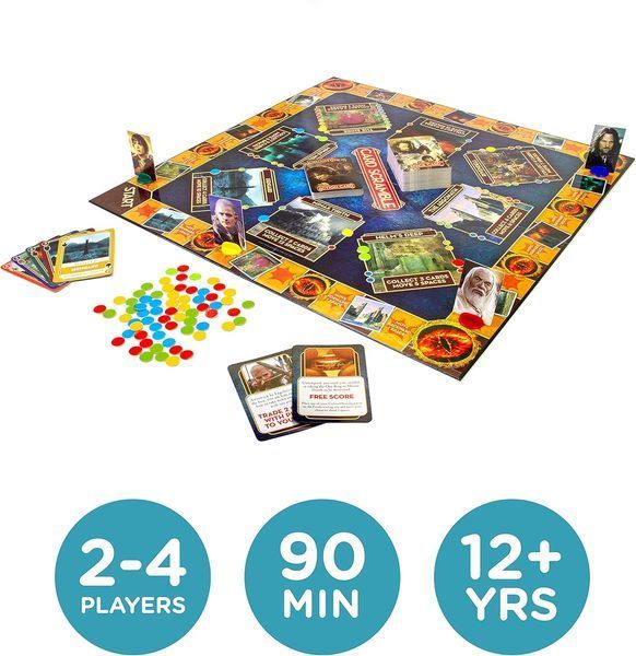 Настольная игра Lord of the Rings Board Game Card Scramble *English Version* 001239 фото