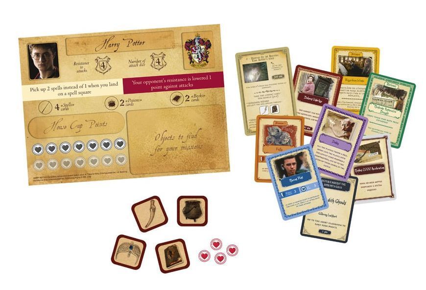 Настольная игра Topi Games Harry Potter Board Game A Year At Hogwarts *English Version* 001245 фото