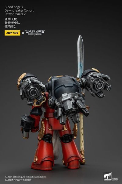 Коллекционная фигурка Joy Toy Warhammer Horus Heresy Action Figure 1/18 Blood Angels Dawnbreaker Cohort Dawnbreaker 2 13 cm AF0485 фото