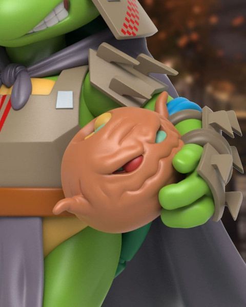 Коллекционная фигурка Mighty Jaxx Teenage Mutant Ninja Turtles Figure Remixx Leonardo Cowa-BOO-nga! Edition 15 cm AF7757 фото