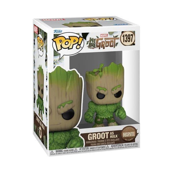 Колекційна фігурка Funko We Are Groot POP! Movies Vinyl Figure Hulk 9 cm AF370 фото