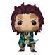 Коллекционная фигурка Funko Demon Slayer: Kimetsu no Yaiba POP! Animation Figure Tanjiro (Training) 9 cm mf156 фото 1