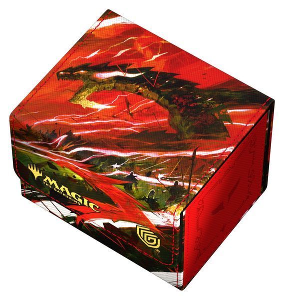 Коробка для карт Ultimate Guard Sidewinder 100+ Xenoskin Magic: The Gathering Tarkir: Dragonstorm &mdash; Ruinous Ultimatum UGD011574 фото