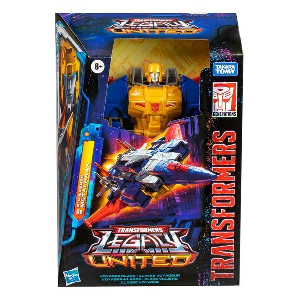 Экшн-фигурка Hasbro Трансформеры Transformers Generations Legacy United Voyager Class Action Figure G1 Universe Metalhawk 18 cm AF385 фото