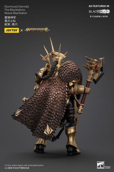 Коллекционная фигурка Joy Toy Warhammer Age of Sigmar Actionfigur Stormcast Eternals Blacktalons Neave Blacktalon 13 cm AF0898 фото