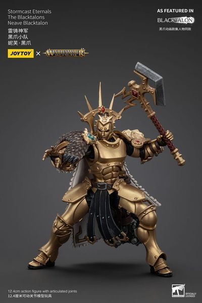 Коллекционная фигурка Joy Toy Warhammer Age of Sigmar Actionfigur Stormcast Eternals Blacktalons Neave Blacktalon 13 cm AF0898 фото