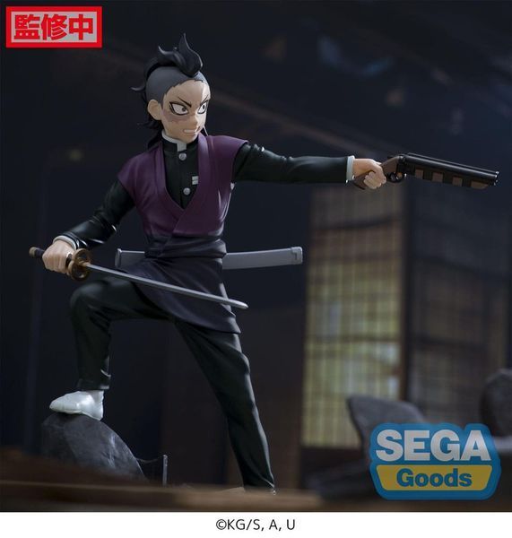 Коллекционная фигурка Sega Demon Slayer: Kimetsu no Yaiba Xross Link Anime PVC Statue Genya Shinazugawa -Swordsmith Village Arc- 15 cm AF207 фото