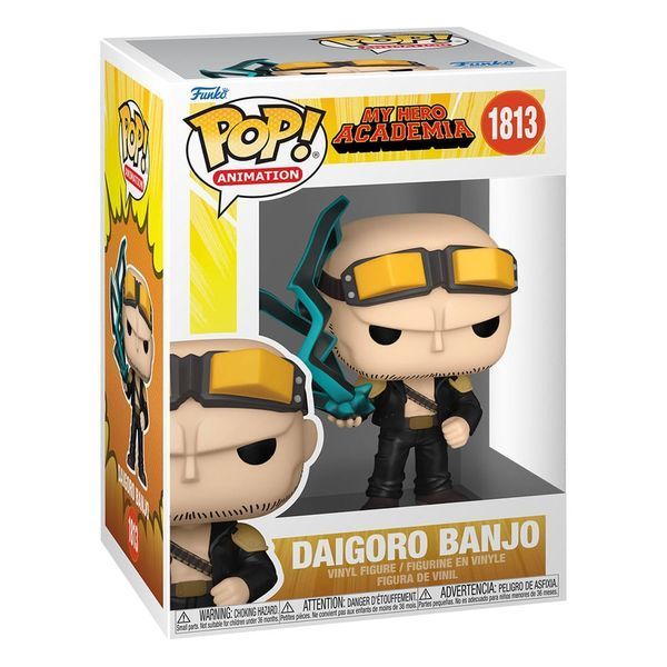 Колекційна фігурка Funko My Hero Academia POP! Movies Vinyl Figure Daigoro Banjo(BkWhp) Exclusive 9 cm AF371 фото