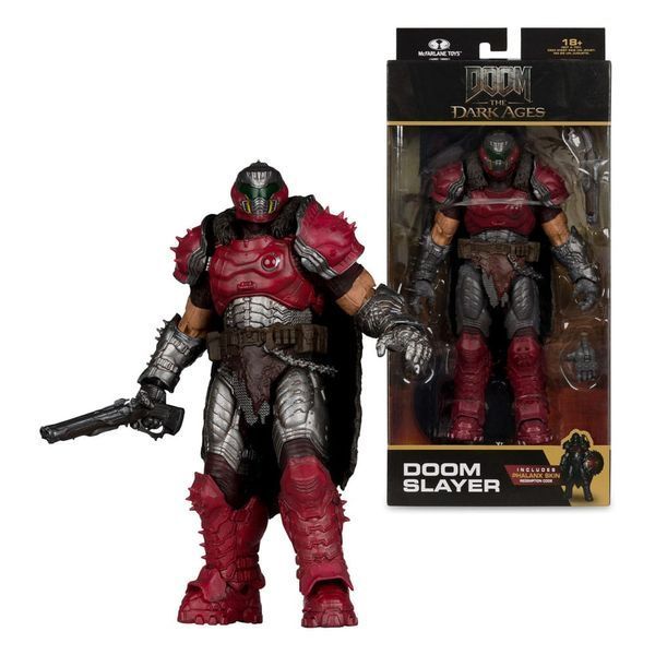 Колекційна фігурка McFarlane Toys Doom: The Dark Ages Action Figure Doom Slayer (Phalanx Skin) 18 cm AF1491 фото