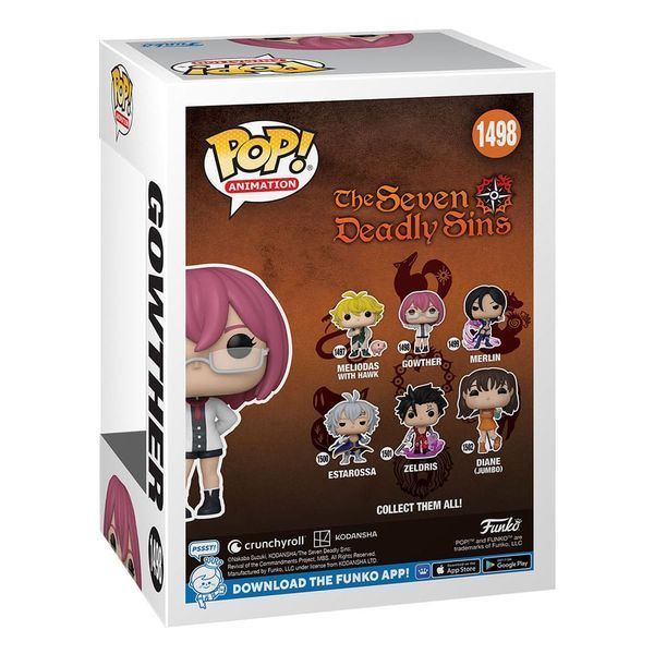 Коллекционная фигурка Funko Seven Deadly Sins Pop! Animation Vinyl Figure Gowther 9 cm AF245 фото