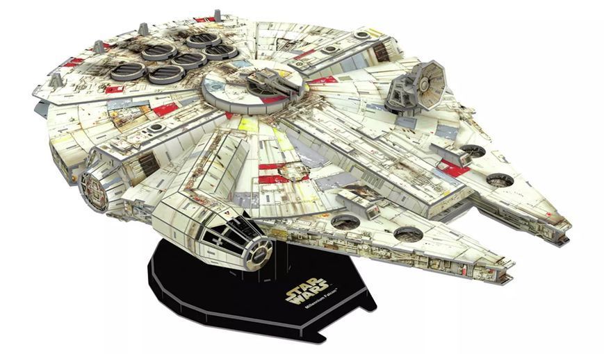 3D Пазл Revell Зоряні війни Тисячолітній сокіл (3D Puzzle Star Wars Millennium Falcon) puzz9 фото
