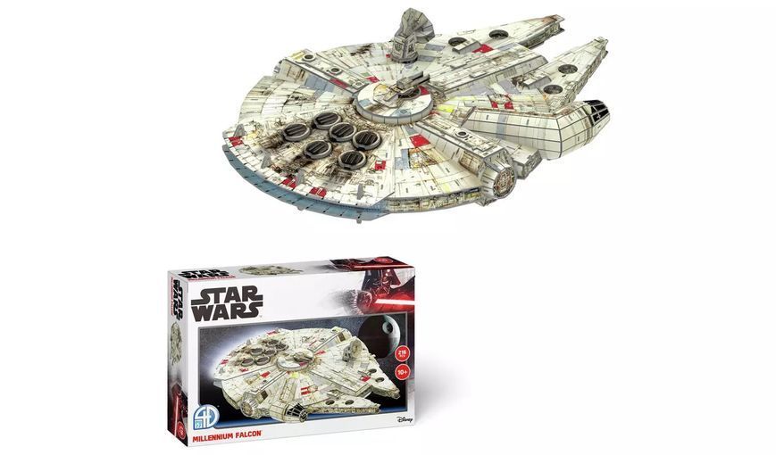 3D Пазл Revell Зоряні війни Тисячолітній сокіл (3D Puzzle Star Wars Millennium Falcon) puzz9 фото