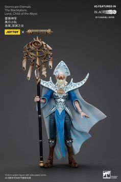 Коллекционная фигурка Joy Toy Warhammer Age of Sigmar Actionfigur Stormcast Eternals Blacktalons Lorai Child of Abyss 11 cm AF0935 фото