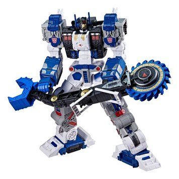 Великий Трансформер Transformers Generations Legacy Titan Class Action Figure Cybertron Universe Metroplex 56 cm Hasbro AF119 фото