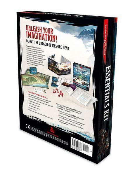 Настільна гра Wizards of the Coast Dungeons & Dragons Essentials Kit english 001248 фото