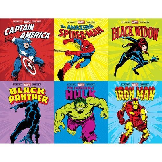Набор мини-комиксов My Mighty Marvel First Book. Collection C62 фото