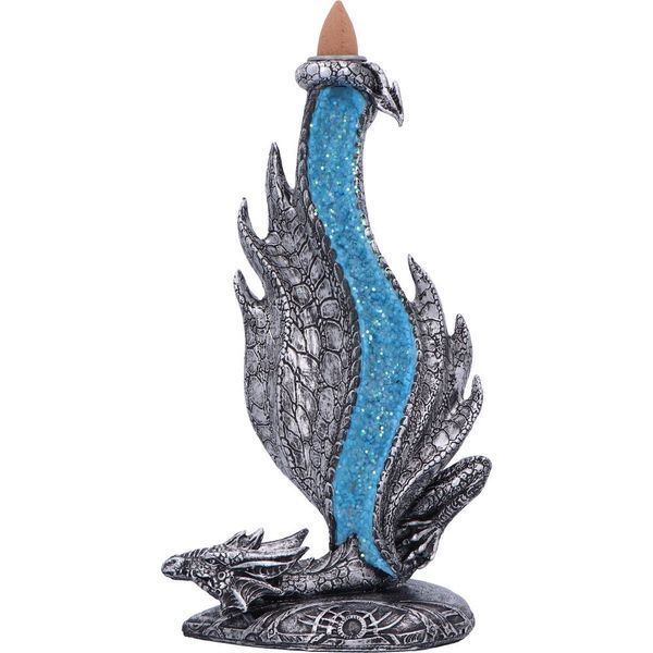 Подставка для ароматических конусов &laquo;Пламя дракона&raquo; (Dragon Flame Backflow Incense Burner) Nemesis Now 20 см U7072B25 фото