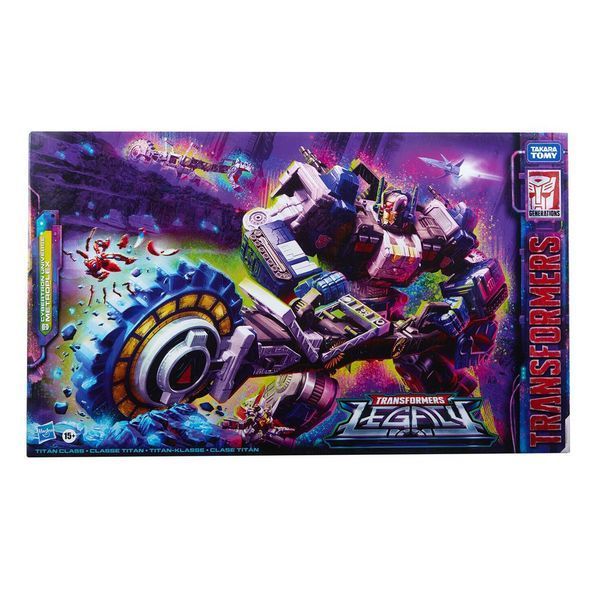 Большой Трансформер Transformers Generations Legacy Titan Class Action Figure Cybertron Universe Metroplex 56 cm Hasbro AF119 фото