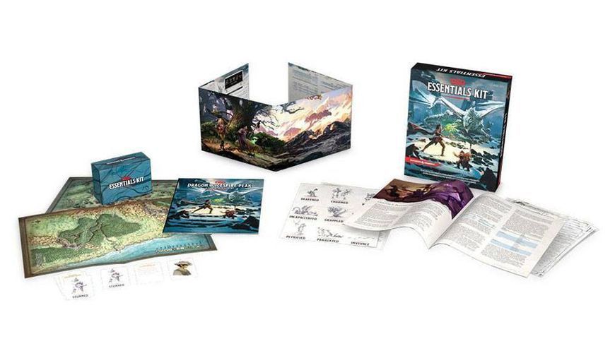 Настільна гра Wizards of the Coast Dungeons & Dragons Essentials Kit english 001248 фото
