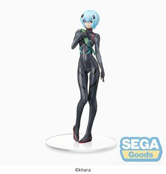 Колекційна фігурка Sega Evangelion: 3.0+1.0 Thrice Upon a Time SPM PVC Statue Rei Ayanami (re-run) 22 cm AF209 фото