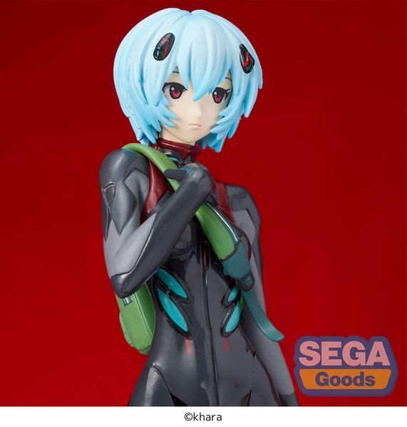 Коллекционная фигурка Sega Evangelion: 3.0+1.0 Thrice Upon a Time SPM ПВХ Statue Rei Ayanami (re-run) 22 cm AF209 фото