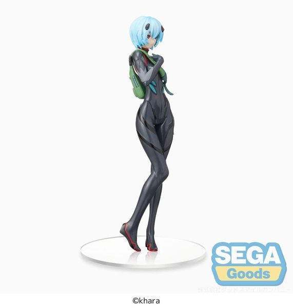 Коллекционная фигурка Sega Evangelion: 3.0+1.0 Thrice Upon a Time SPM ПВХ Statue Rei Ayanami (re-run) 22 cm AF209 фото
