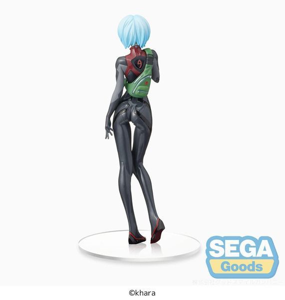 Коллекционная фигурка Sega Evangelion: 3.0+1.0 Thrice Upon a Time SPM ПВХ Statue Rei Ayanami (re-run) 22 cm AF209 фото