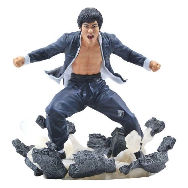 Колекційна фігурка Брюс Лі 23 см Bruce Lee Gallery Earth PVC Diamond Select  AF139 фото