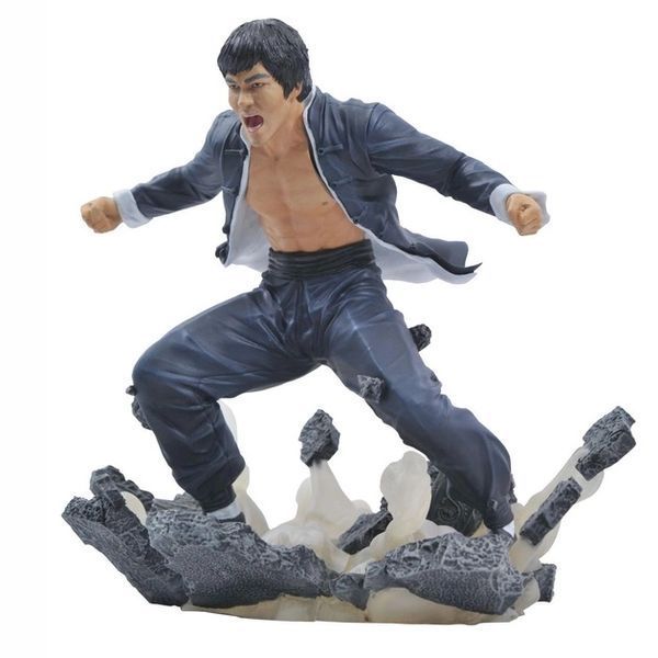 Колекційна фігурка Брюс Лі 23 см Bruce Lee Gallery Earth PVC Diamond Select  AF139 фото