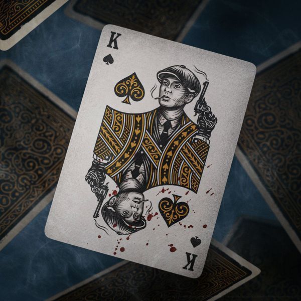 Игральные карты Theory11 Peaky Blinders Playing Cards: Forged In Smoke and Blood (52 шт.) T11-PKYBLND-DECK фото