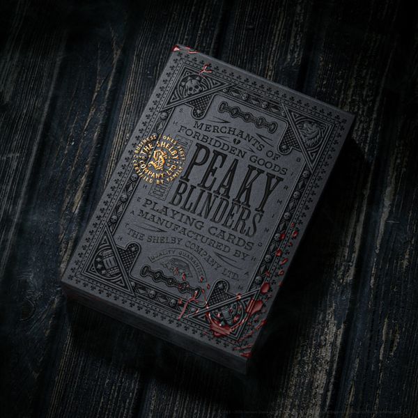 Игральные карты Theory11 Peaky Blinders Playing Cards: Forged In Smoke and Blood (52 шт.) T11-PKYBLND-DECK фото