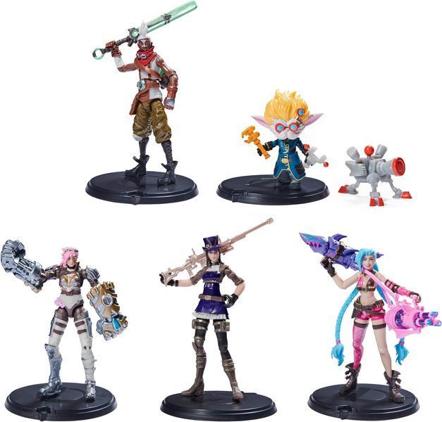 Набір колекційних фігурок League of Legends Deluxe Action Figure 5er Pack 10 cm AF159 фото
