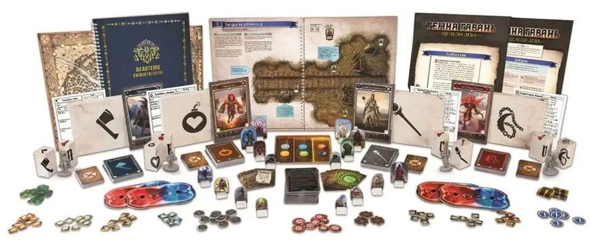 Настільна гра Темна гавань. Щелепи лева (Gloomhaven Jaws of the Lion) 001178 фото