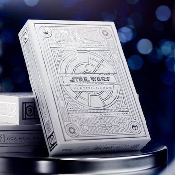 Гральні карти Theory11 Star Wars Playing Cards Silver Edition Light Side (52 шт.) T11-STAR-WARS-WHITE-T11 фото