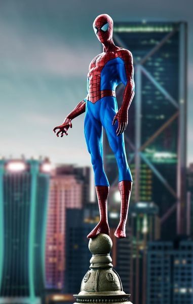 Колекційна фігурка Людина павук MARVEL GALLERY SPIDER-MAN FIGURE 23 см Diamond Select AF140 фото