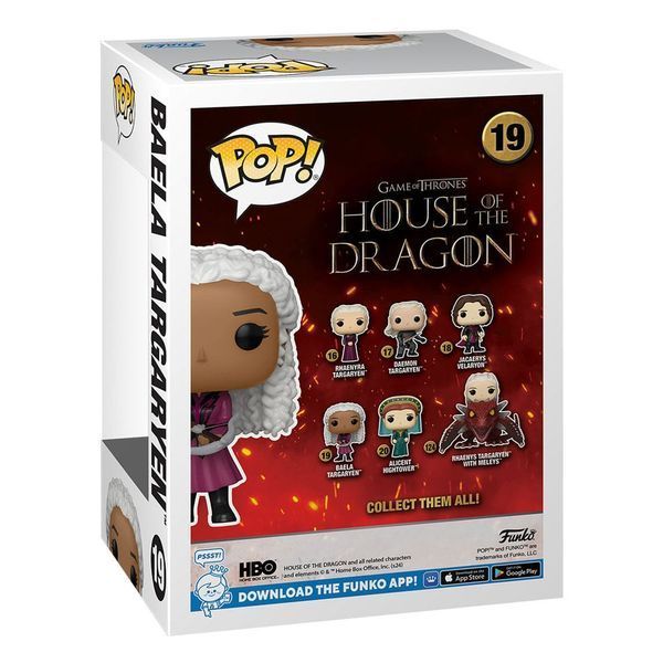 Коллекционная фигурка Funko House of the Dragon POP! TV Vinyl Figure Baela Targaryen 9 cm AF332 фото