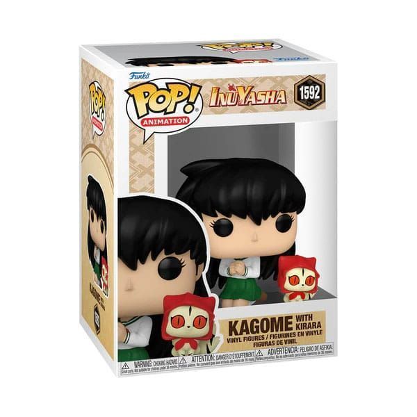 Коллекционная фигурка Funko Inuyasha POP & Buddy! Animation Vinyl Figure Kagome w/Kirara 9 cm AF293 фото