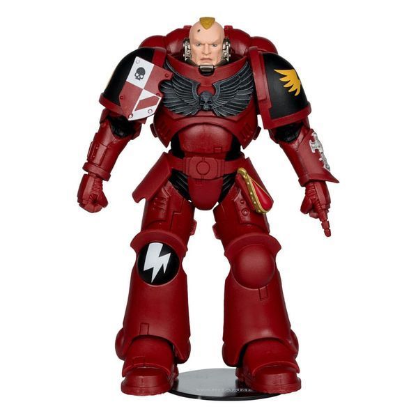 Коллекционная фигурка McFarlane Warhammer 40,000 Action Figure Assault Intercessor Sergeant (Blood Angel) 18 cm AF9481 фото