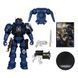 Коллекционная фигурка McFarlane Warhammer 40,000 Action Figure Lieutenant in Phobos Armor (Ultramarines) 18 cm AF9061 фото 2