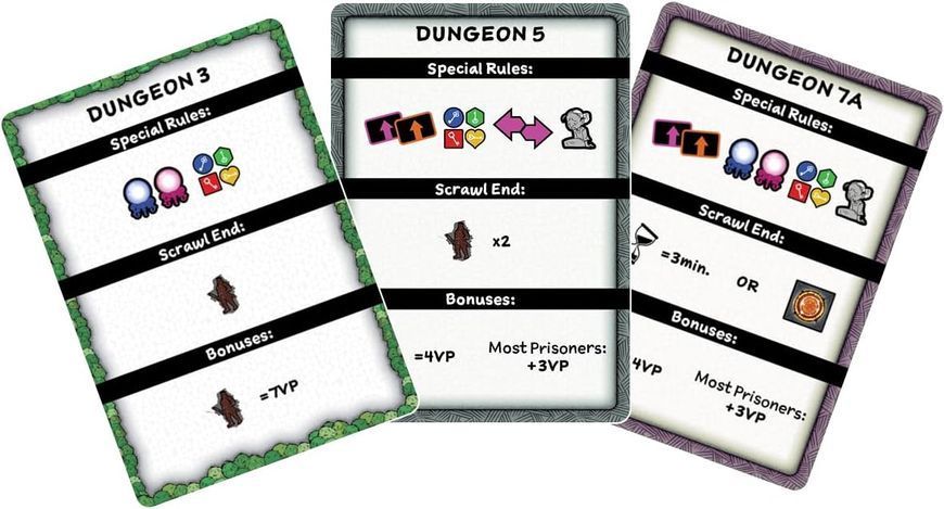 Настільна гра DUNGEONS & DRAGONS: DUNGEON SCRAWLERS - HEROES OF WATERDEEP bf28 фото