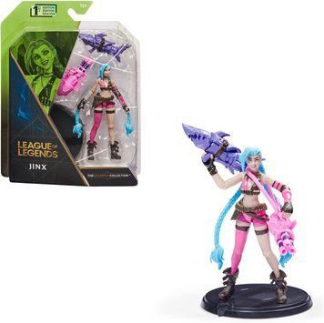 Колекційна фігурка League of Legends Action Figure Jinx 10 cm AF161 фото