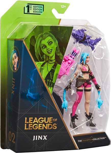 Колекційна фігурка League of Legends Action Figure Jinx 10 cm AF161 фото